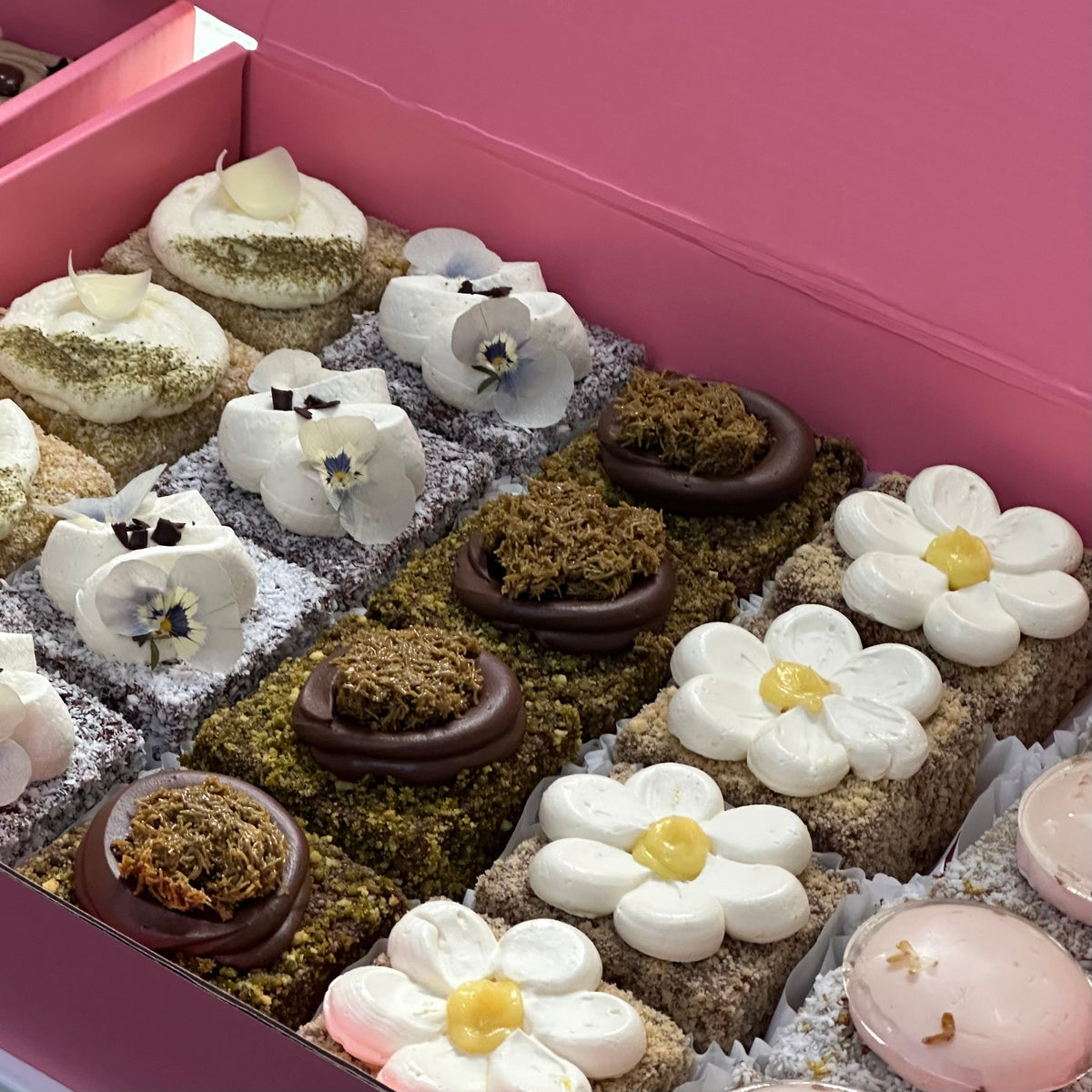 Dessert lamingtons