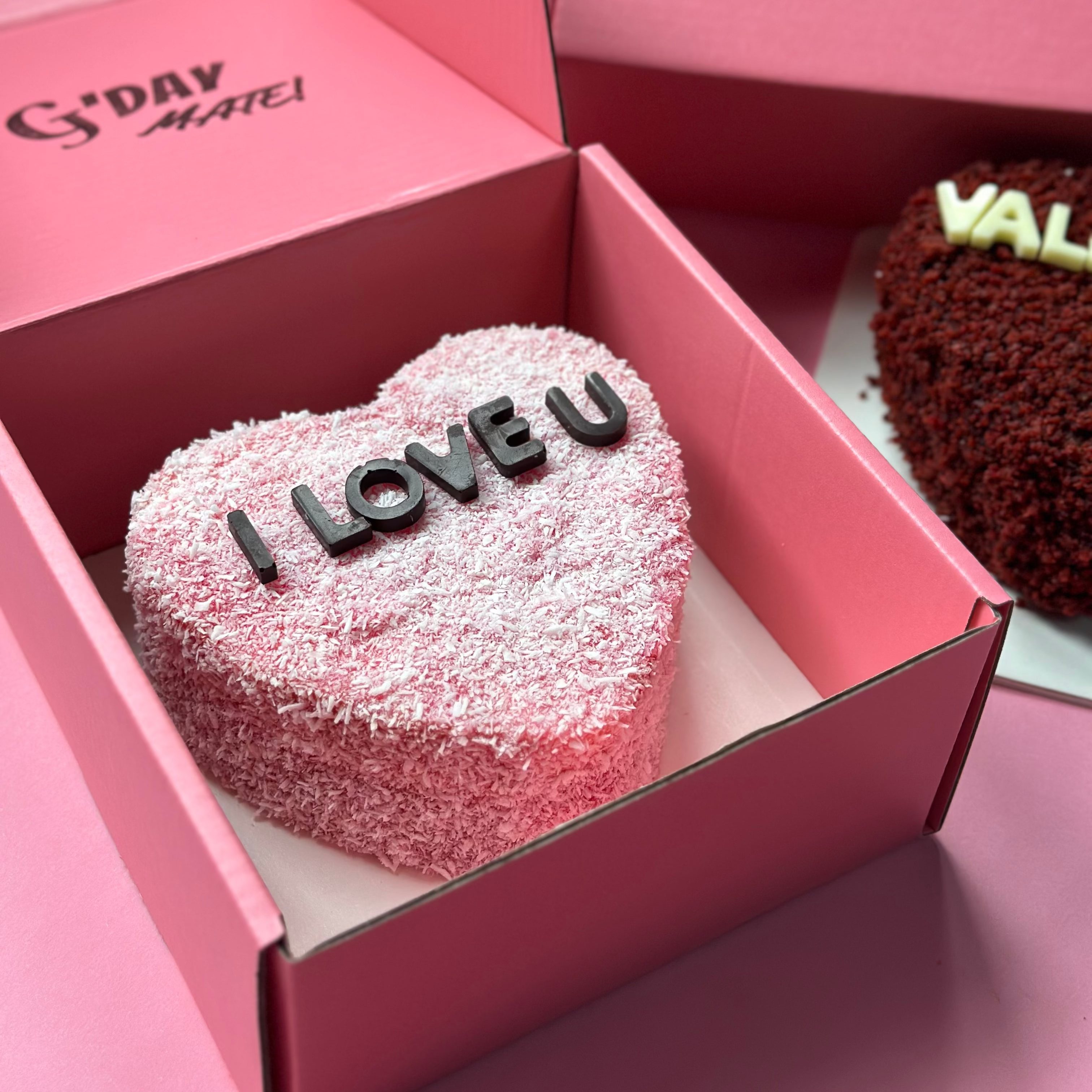 Heart shaped (All flavours)