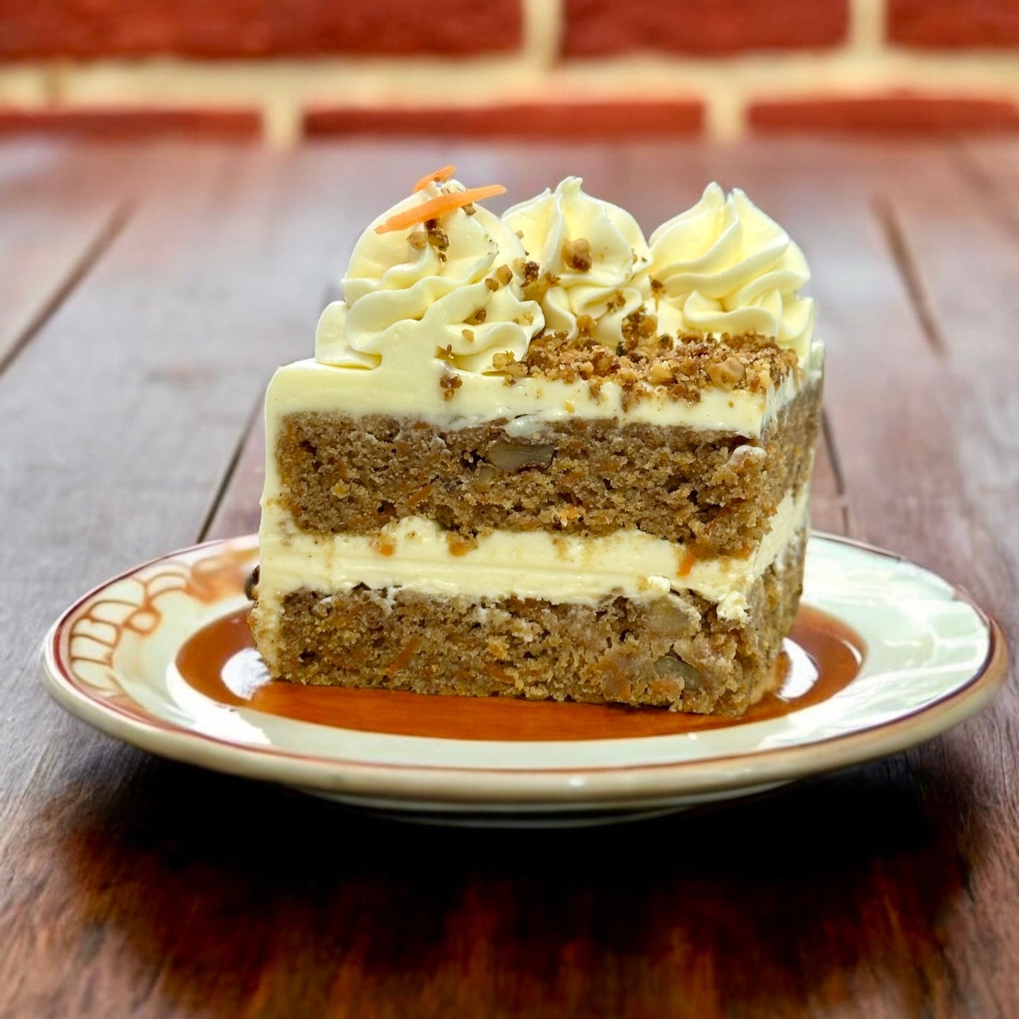 Grandpa's Carrot Walnut Cake