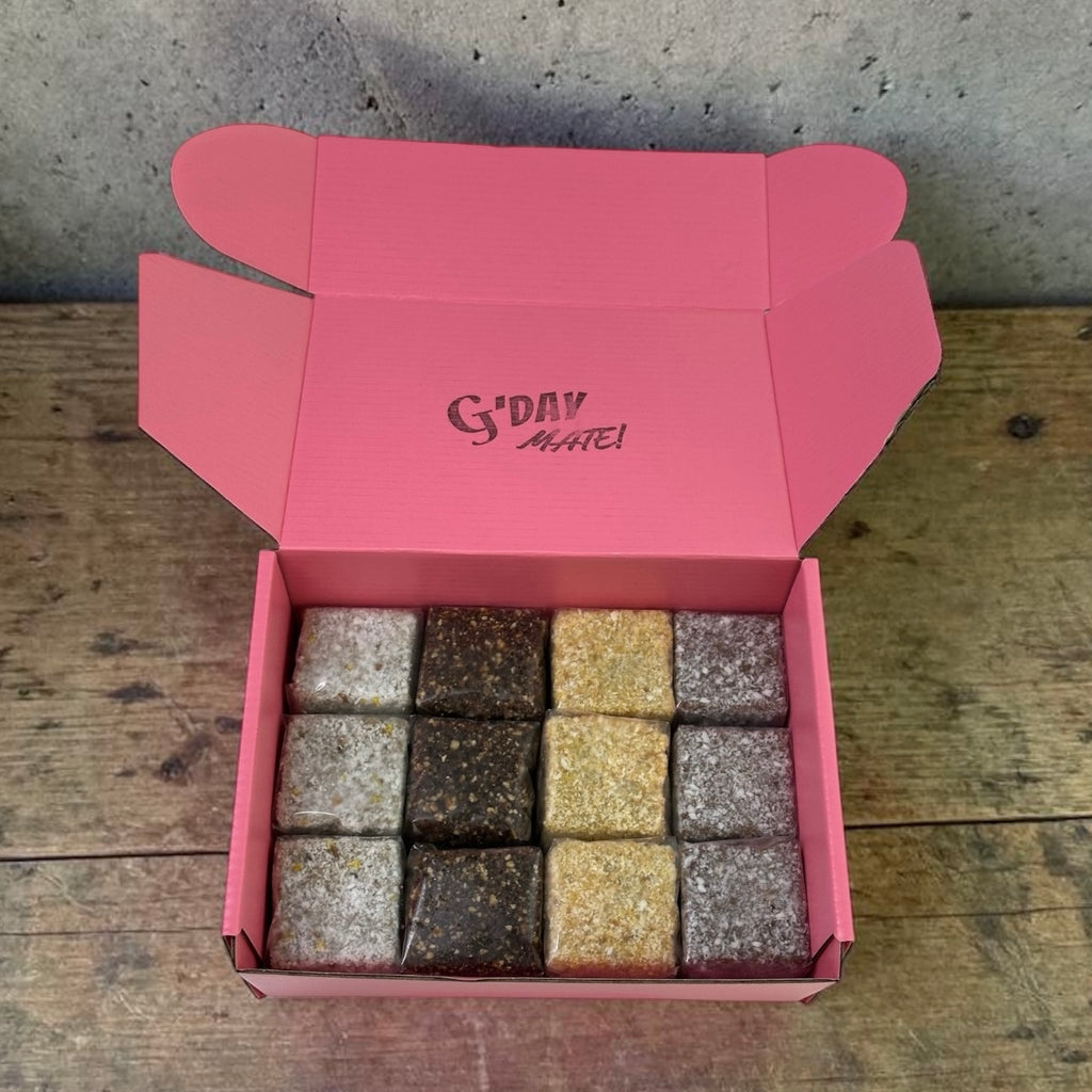 12pcs Regular lamington box