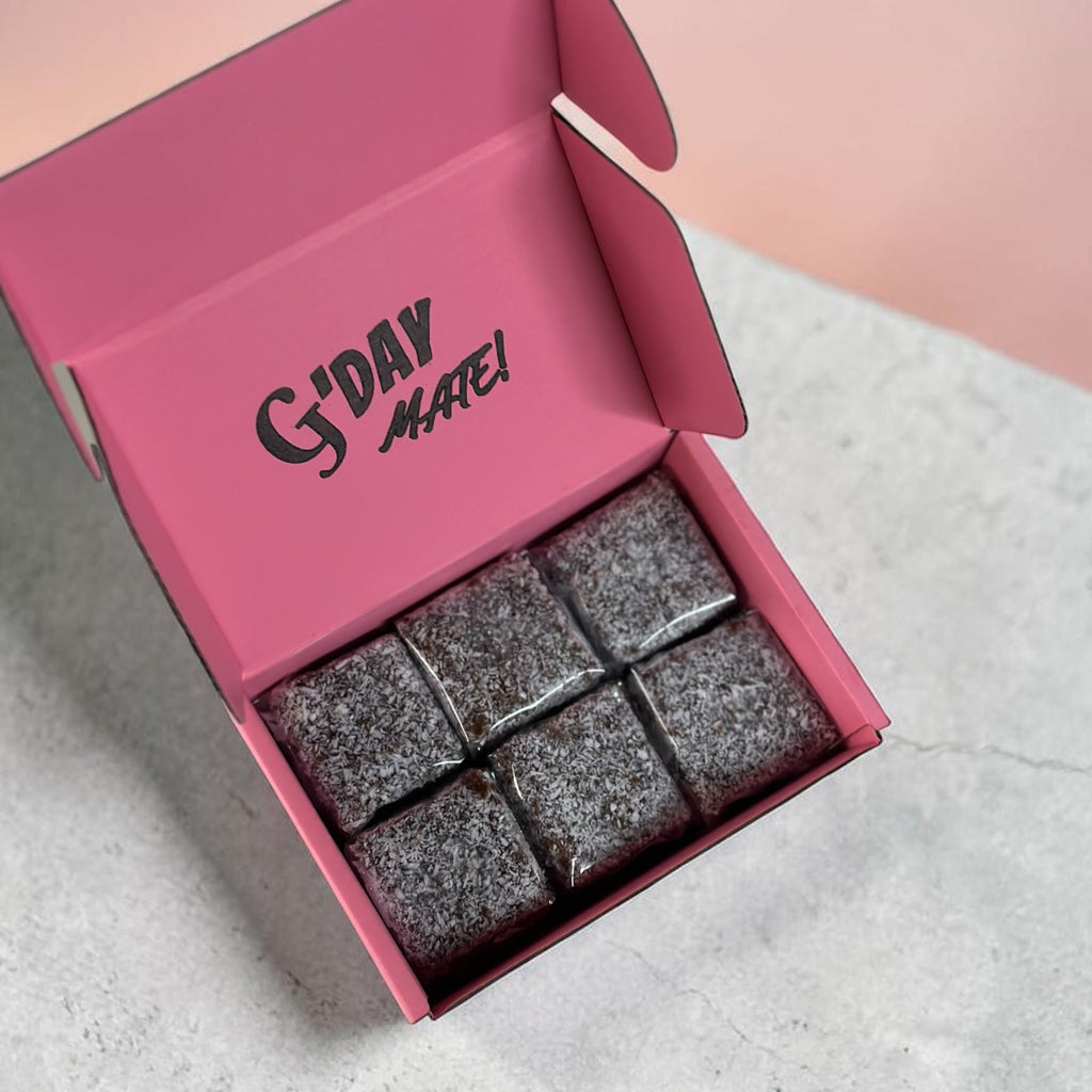6pcs Mini lamington box