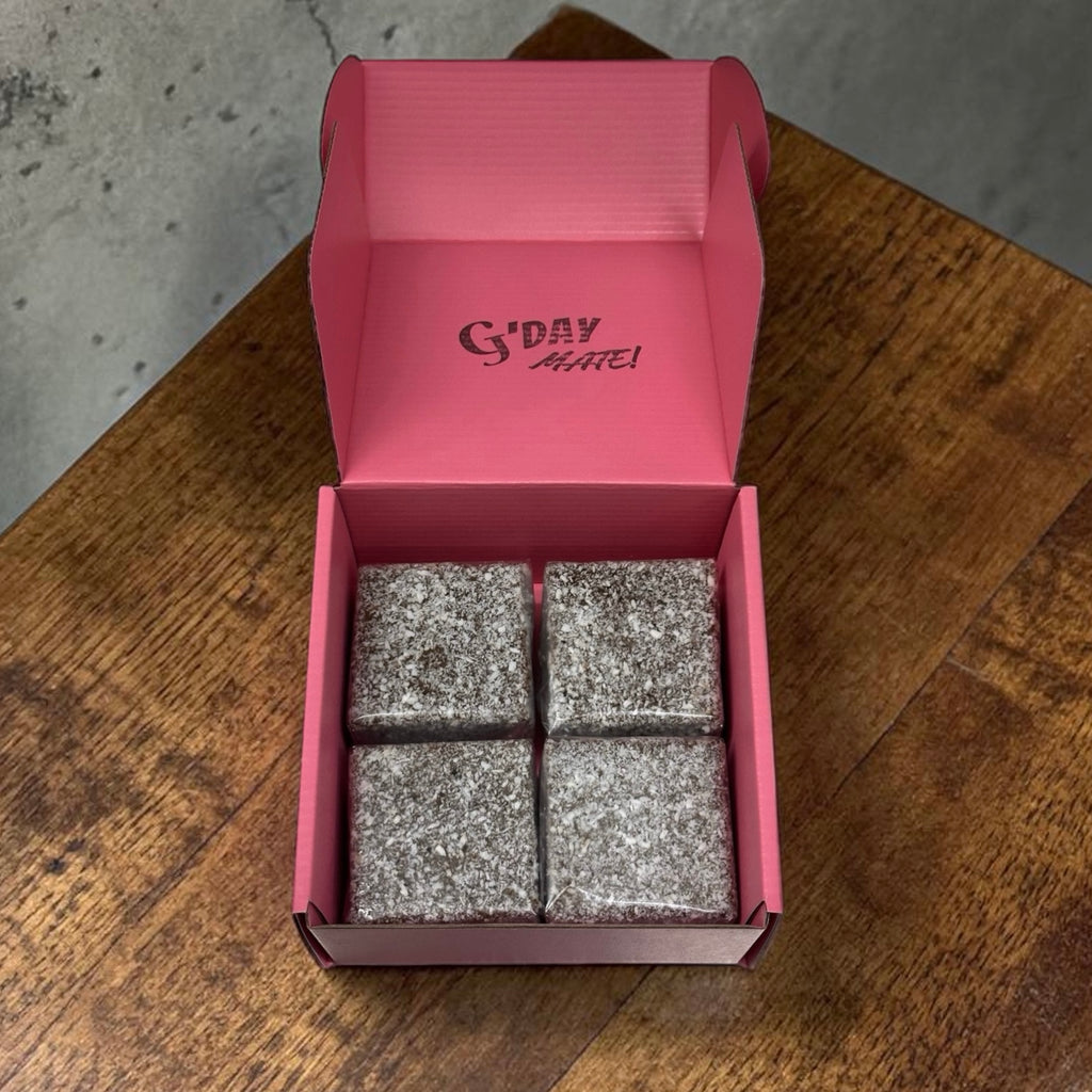 4pcs Regular lamington box