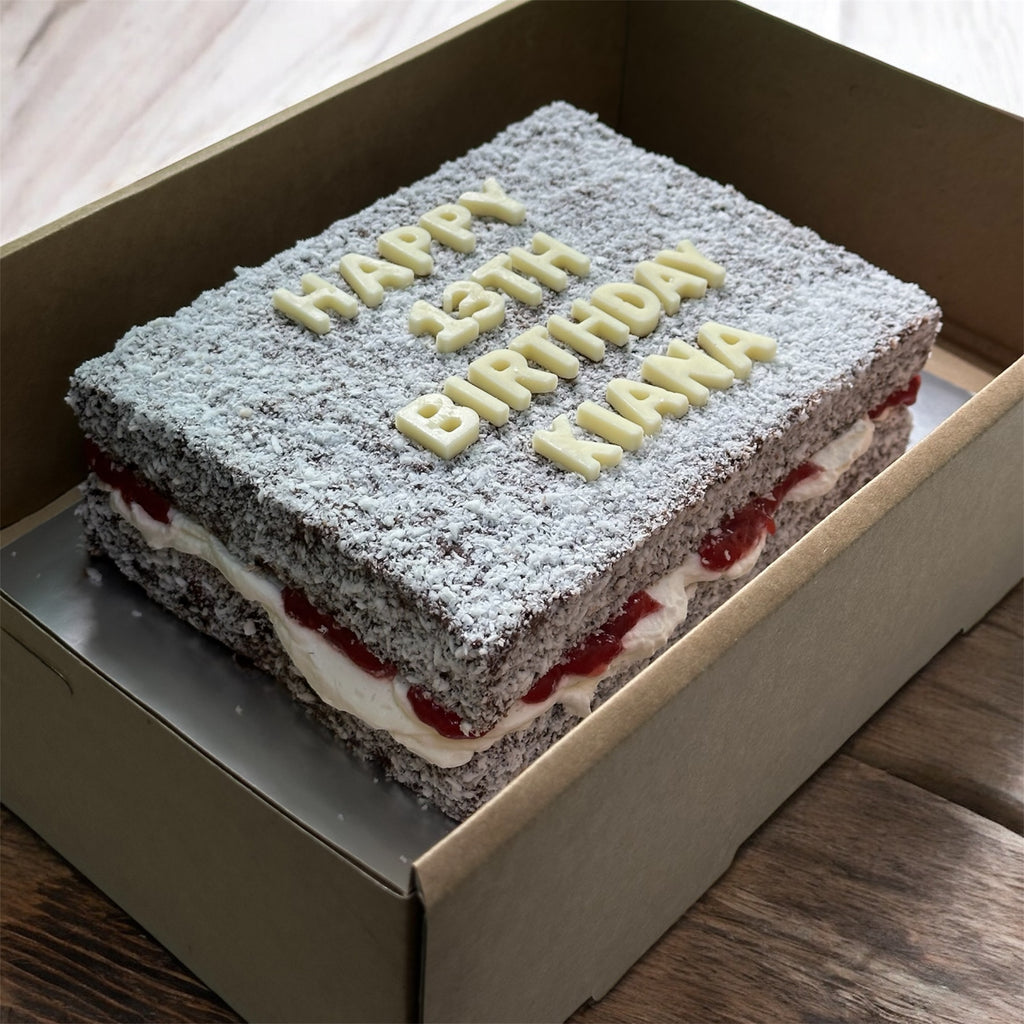 Aus oz lamington cake