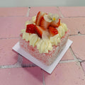 Love Bird lamington cake
